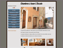 Tablet Screenshot of lescalo.com